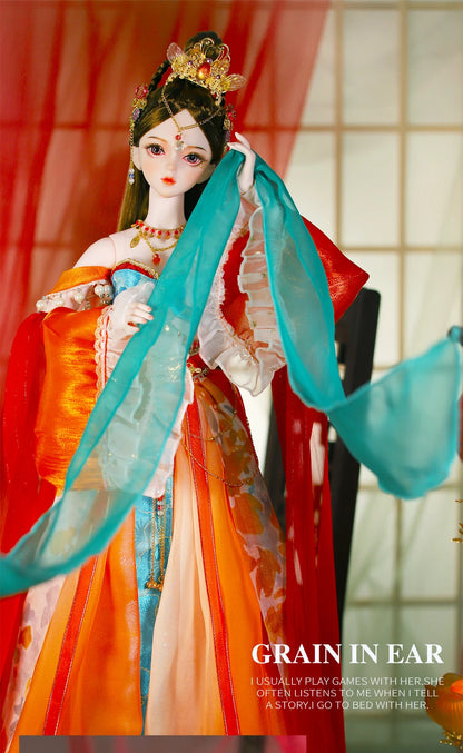 DBS 1/3 BJD toy Dream Fairy Season Series mechanical joint Body hand-painted makeup high quality 60cm collection doll sd