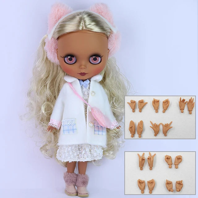 ICY DBS Blyth Doll 1/6 BJD Toy  Joint Body Set for Special Sale Random Eyes 30cm Anime Girl Gift