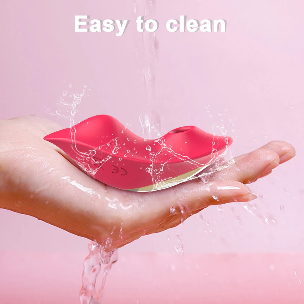 App-Controlled Wearable Suction Vibrator