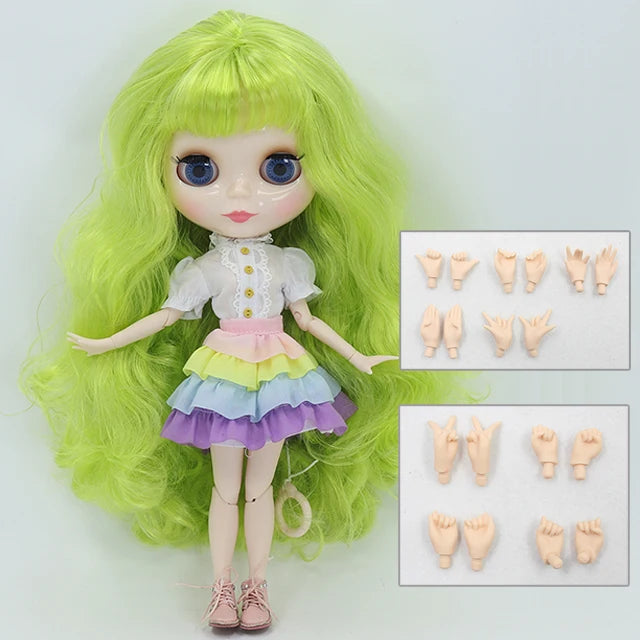 ICY DBS Blyth doll bjd joint body white skin cute birthday costume 1/6 toy 30cm girl gift anime SD