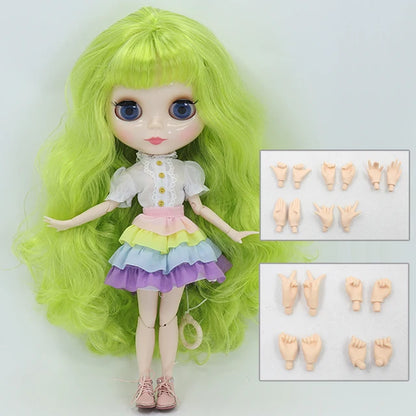ICY DBS Blyth doll bjd joint body white skin cute birthday costume 1/6 toy 30cm girl gift anime SD