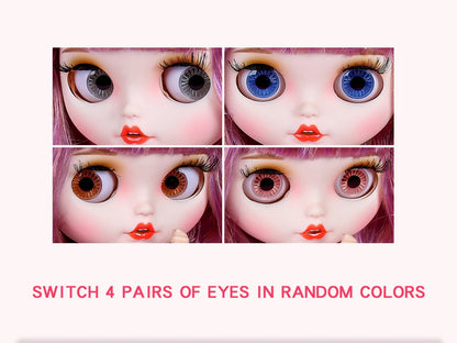 ICY DBS Blyth Doll 1/6 BJD Anime Doll Joint Body White Skin Matte Face Special Combo 30cm TOY