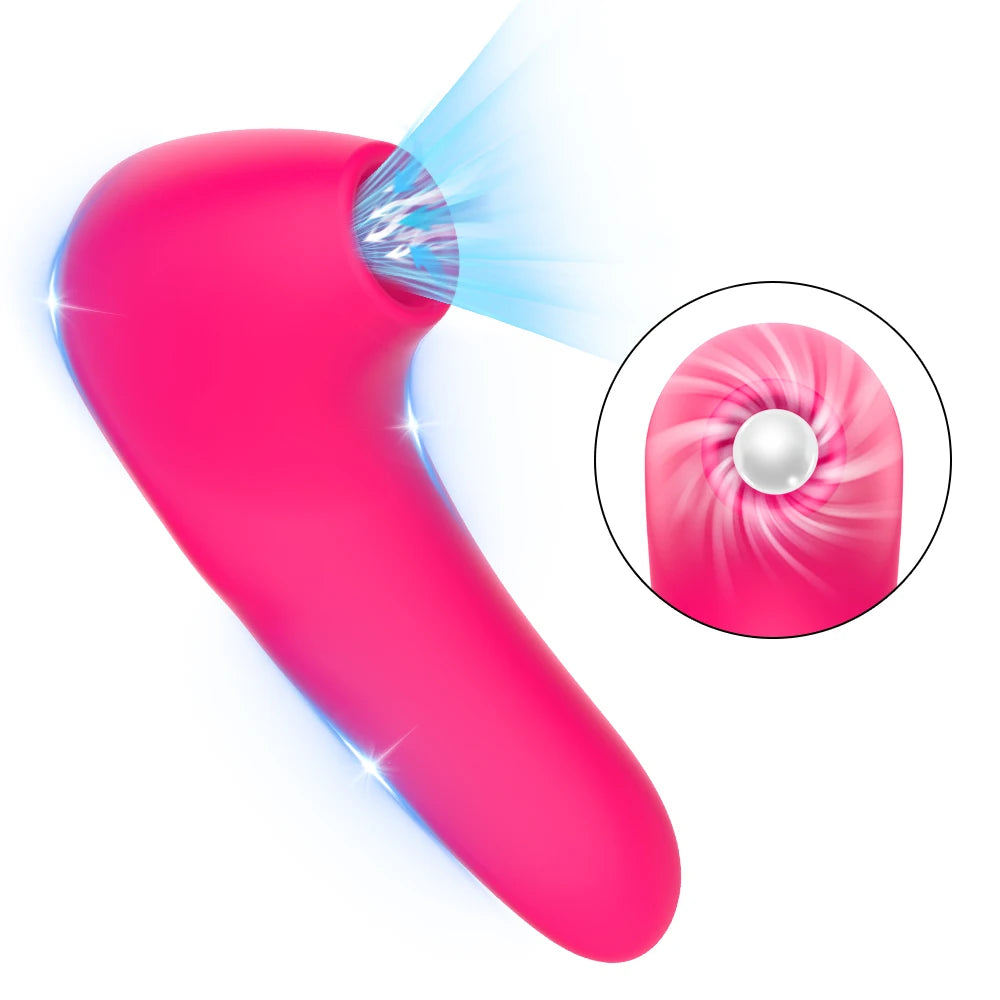 Powerful Clitoris Sucking Tongue Vibrator for Women 10 Vibration Modes  Nipples Suction Stimulator Clitoral Massager Sex Toy