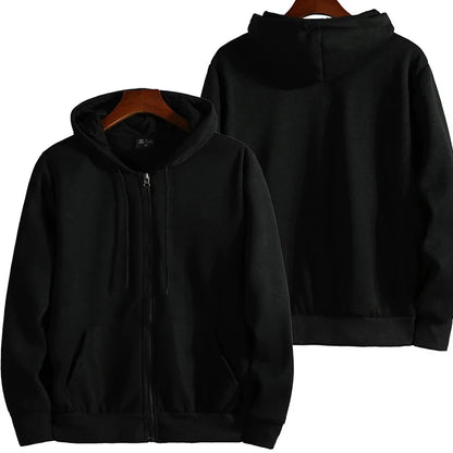 Men's Casual Zip-Up Hoodie