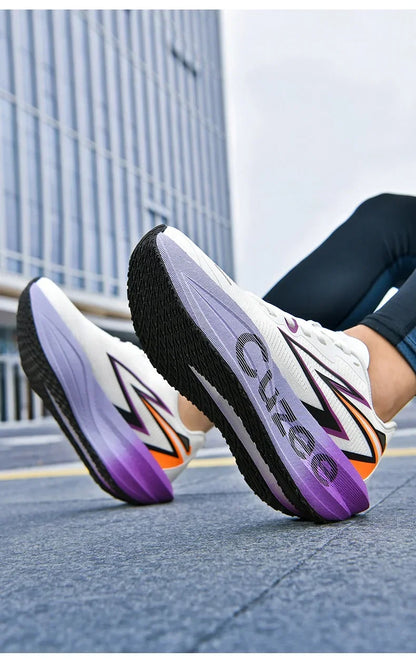 Men's Running Shoes Outdoor Sneakers Breathable Mesh Off-road Luxury shoes Trainer Shoes Couple Cushioning Race Non-Slip Fashion
