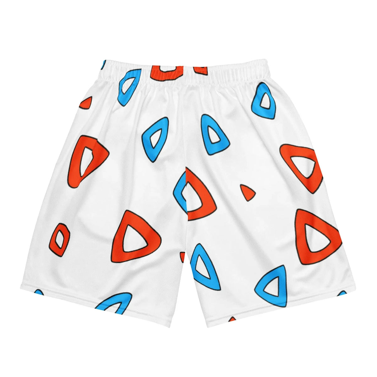 Bandai Anime Pocket Monster Togepi Pattern Allover Print Adult Kids Gym Shorts Summer Quick-dry Soft Lightweight Swim Shorts