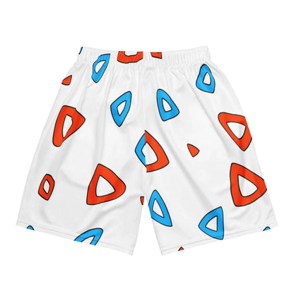Bandai Anime Pocket Monster Togepi Pattern Allover Print Adult Kids Gym Shorts Summer Quick-dry Soft Lightweight Swim Shorts