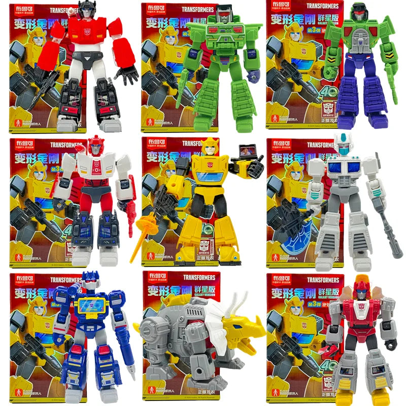 Transformer Building Blocks Blokees Optimus Prime bumblebee Limit Edition Action Figure Transforming toys Robot Model Kids Gift