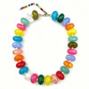 Bohemian Fashion Casual Dopamine Resin Bead Necklace Charms Chunky Jewelry Suitable for Women Daily Vacation Wear