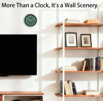 Retro Quartz Wall Clock Modern 3D Cubic Digital Silent Clock Living Room Bedroom Wall Clock Fashion Non Ticking Home Decoration