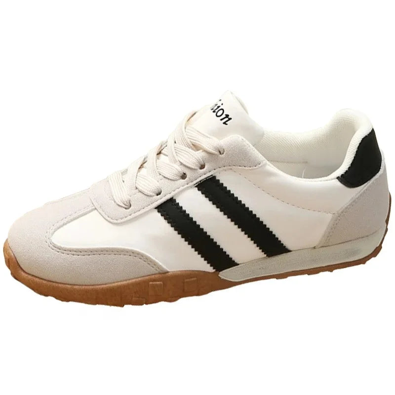 Adidas Women's Retro Sport Shoes Comfortable Flat Bottom Casual Shoes Soft Sole Unisex Spring Summer New Style Dequn Shoes