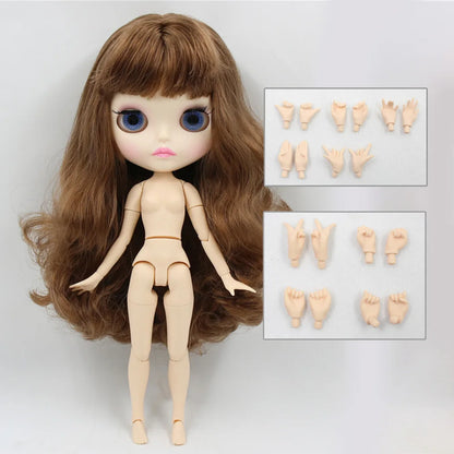 ICY DBS blyth doll 1/6 joint body white skin toy customized doll 30cm bjd random eyes colors anime toy girls gift