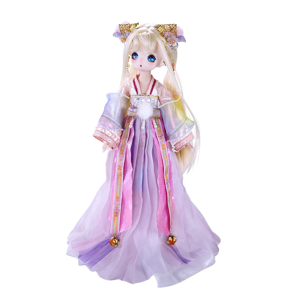 ICY DBS 1/4 BJD Dream Fairy Doll ANIME TOY Mechanical Joint Body Collection Doll  Official Makeup 40cm SD