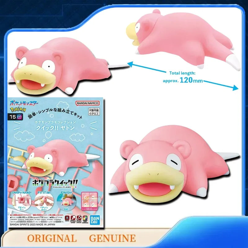 Bandai Original Genuine POKEMON MODEL KIT QUICK 1 21 22 23 Anime Action Figures Toys Kids Gift Assembly Model Collect Ornaments
