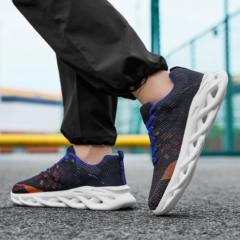 Men’s Breathable Cushioned Running Shoes