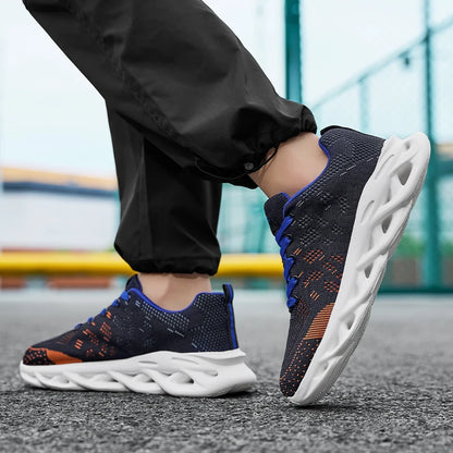 Men’s Breathable Cushioned Running Shoes