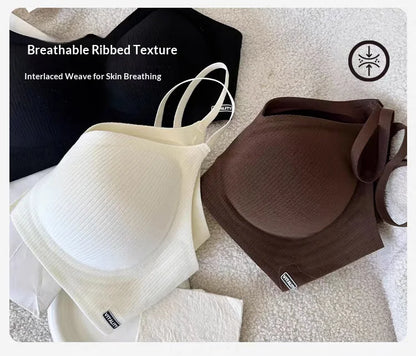 Women's Seamless Thin-Strap Underwire Bra