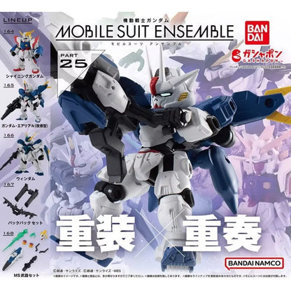 Bandai Genuine GUNDAM MSE MOBILE SUIT ENSEMBLE GASHAPON Anime Action Figure Assembly Collection Model Gift Toys Hobbies