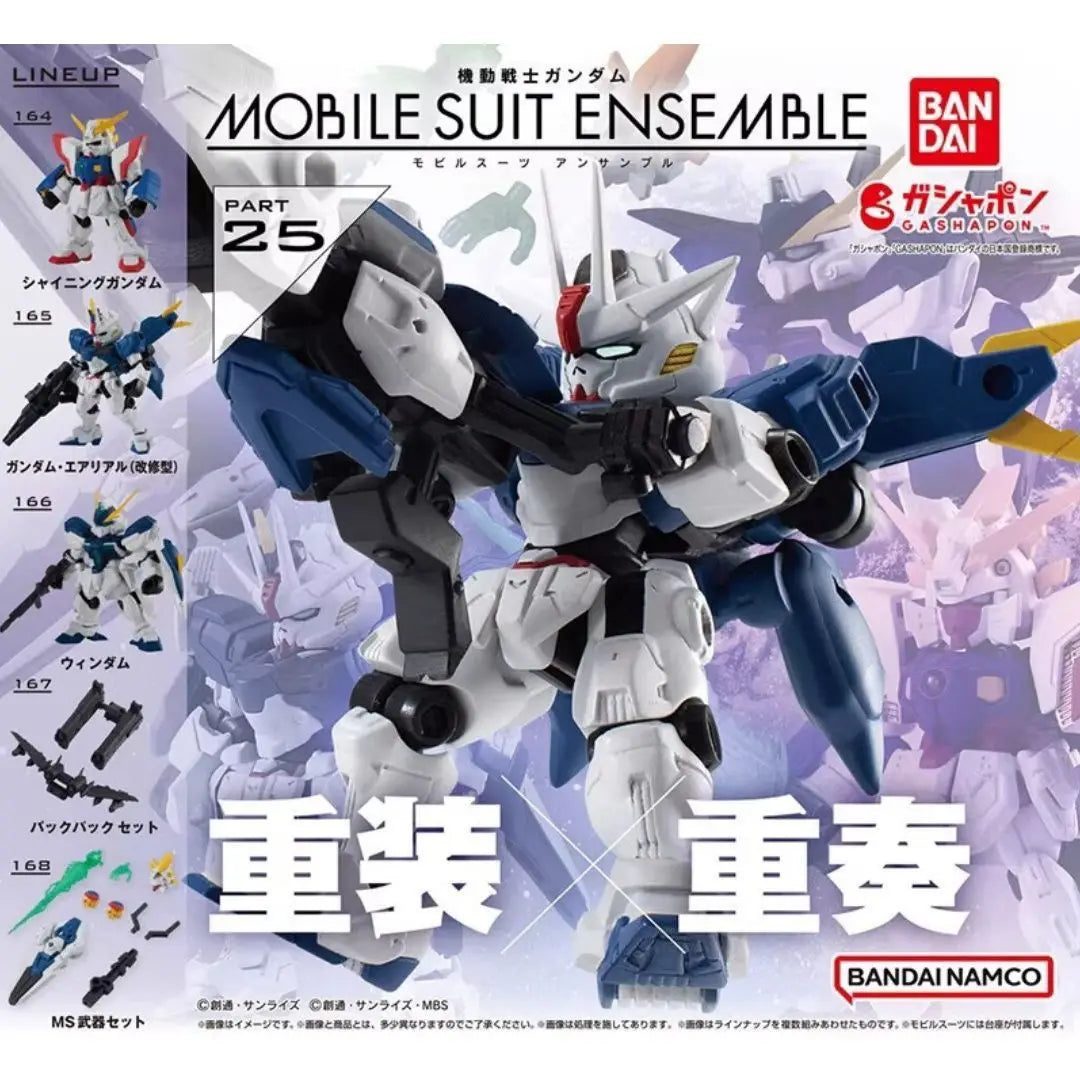 Bandai Genuine GUNDAM MSE MOBILE SUIT ENSEMBLE GASHAPON Anime Action Figure Assembly Collection Model Gift Toys Hobbies