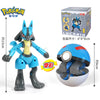 Pokemon Figures Pikachu Pocket Monster Charizard Poke Ball Gengar Dragonite Snorlax Action Figure Children's Toy Gifts