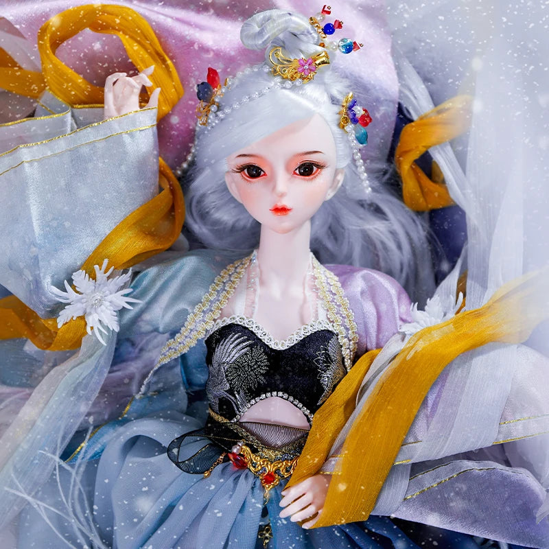 DBS 1/3 BJD toy Dream Fairy Season Series mechanical joint Body hand-painted makeup high quality 60cm collection doll sd