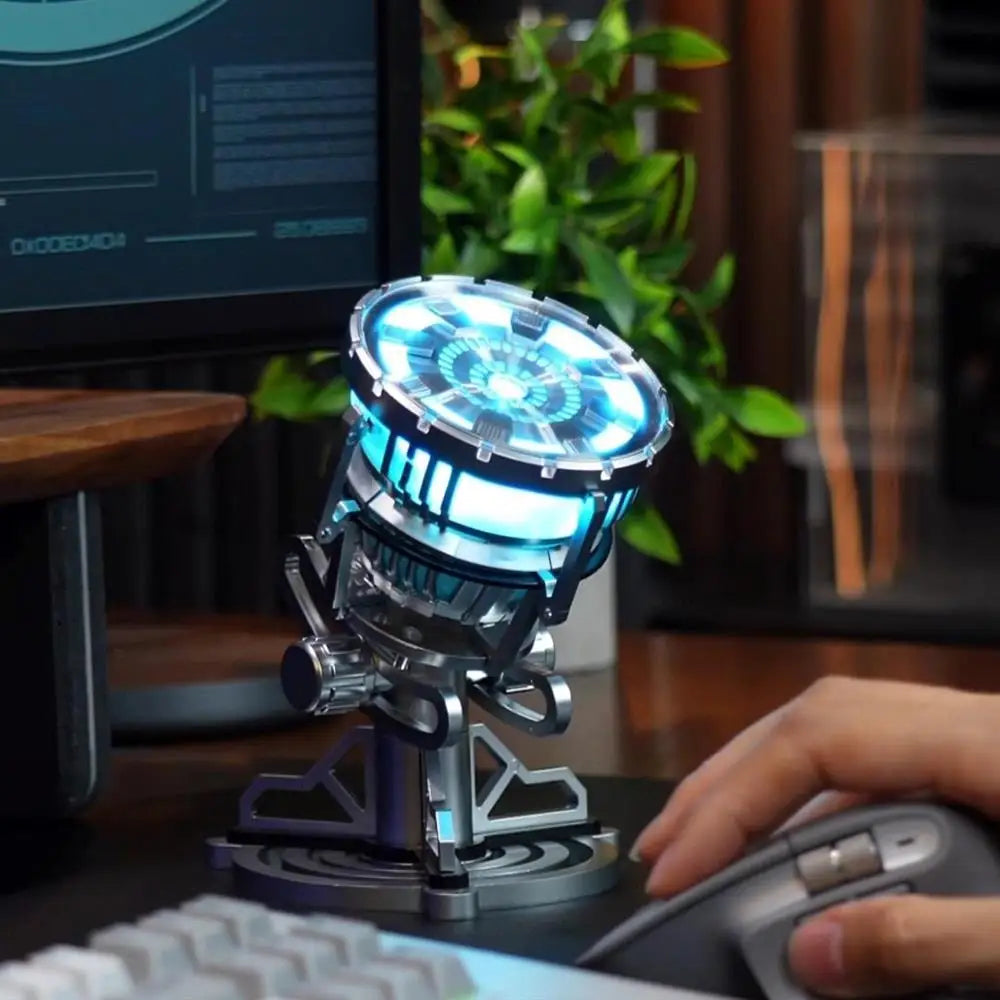 Iron Man Arc Reactor MK3 Generations Tony Stark Hcmy Edition stark industries Figure Led Light Palladium Element Chest Lamp