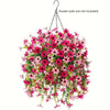 1pc Artificial Hanging Sunflower Weather Resistant  Decor for Home Garden Wedding Garden Decoration Decorative Flower Bunch