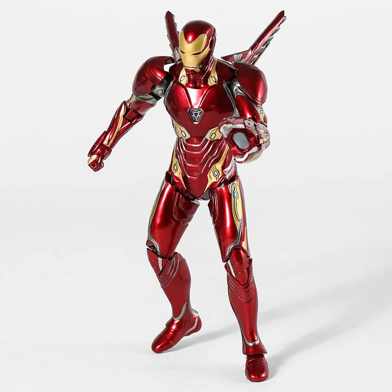ZD Toys Iron Man Action Figure Joint Movable MK1 MK3 MK6 MK7 MK42 MK45 MK50 MK85 MK17 MK33 MK39 Adult Collection Figure Gift