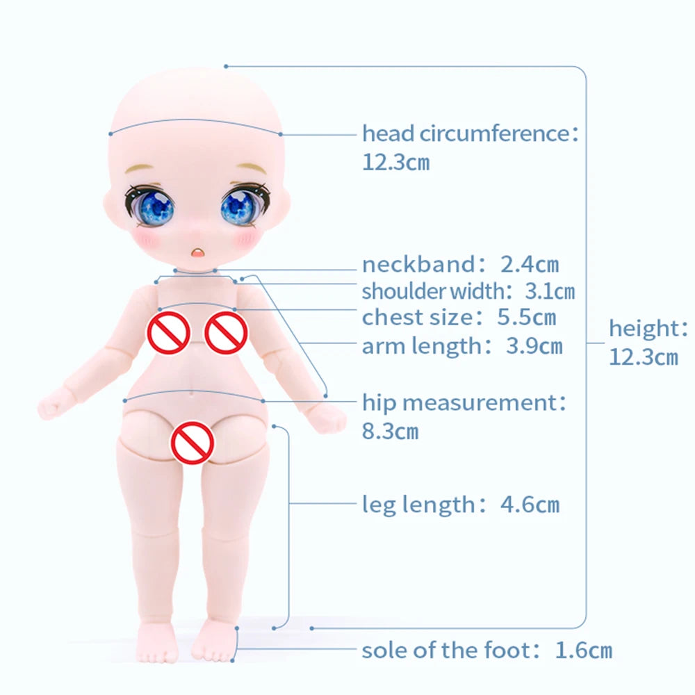 DBS DREAM FAIRY Maytree OB11 doll 13 ball joint body eyeball head hand collectible toy SD gift BJD