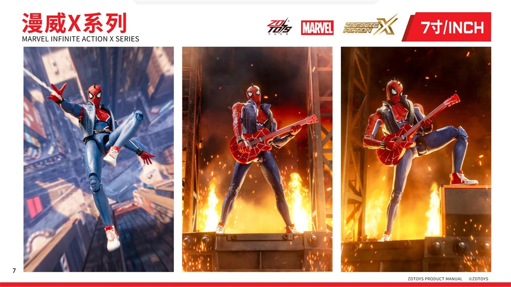 Marvel ZD Toys Iron Man Figure MK3 MK4 MK85 MK42 MK18 MK19 Spider-Man PS4 Iron Spider Action Figure Collections Gift