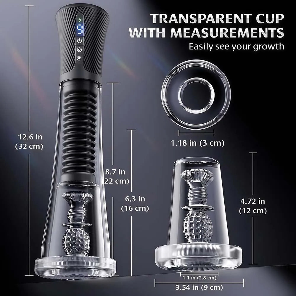 APP Wireless Electric Penis Pump for Men Automatic Control Vacuum Suction Massager Male Delay Enlargement Masturbator Sex Toys