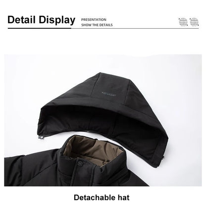 Men's Thick Hooded Winter Jacket