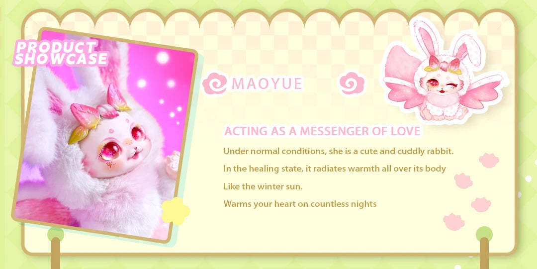 ICY DBS Dream Fairy MayTree OB11 Plush Doll Skeleton Joint Toy Mysterious Surprise Gift Plush Collection Kawaii Toy Gift