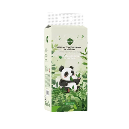 3PCS Family Set, Five Layers, 1200 Thick Large Capacity Napkins, Soft and Non Shedding, Original Wood Pulp Hanging Napkins