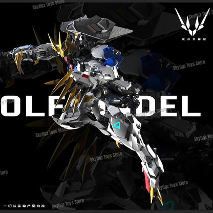 In Stock WOLF Second Batch of Repaired Version Model 1/100 MG Barbatos Wolf King GK Assembled Model Kit Movable Doll Robot