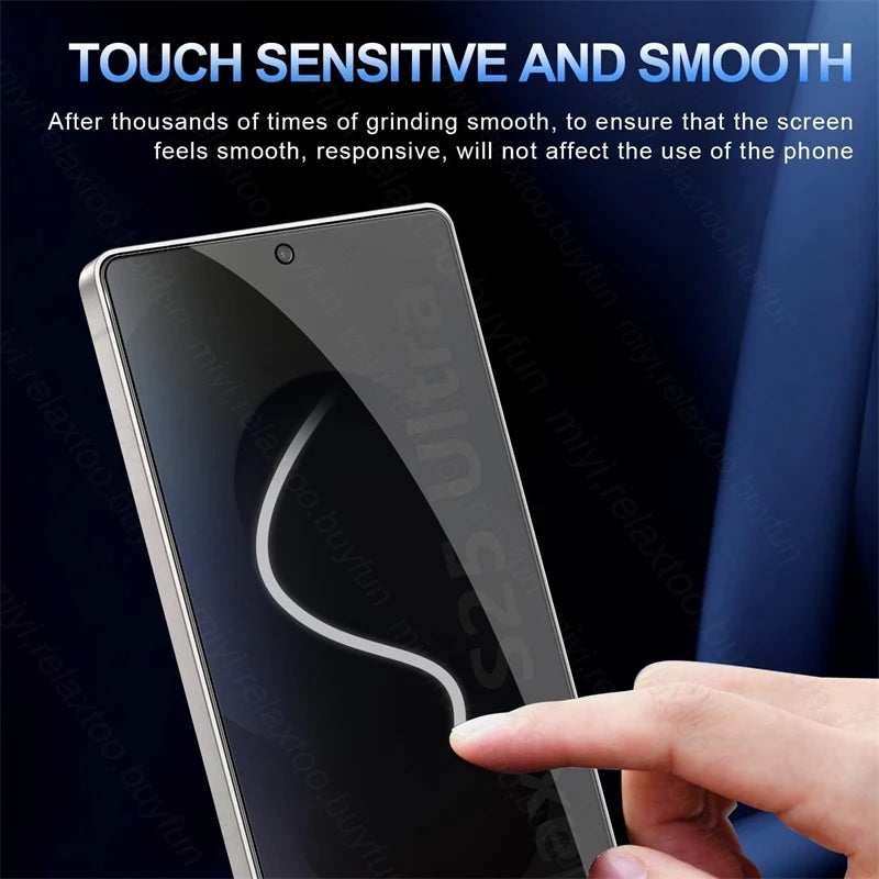S25Ultra 2Pcs Anti-Spy Screen Protector For Samsung Galaxy S25 S26 Ultra S25+ S26+ S 25 Edge 5G 9H Tempered Glass Privacy Film