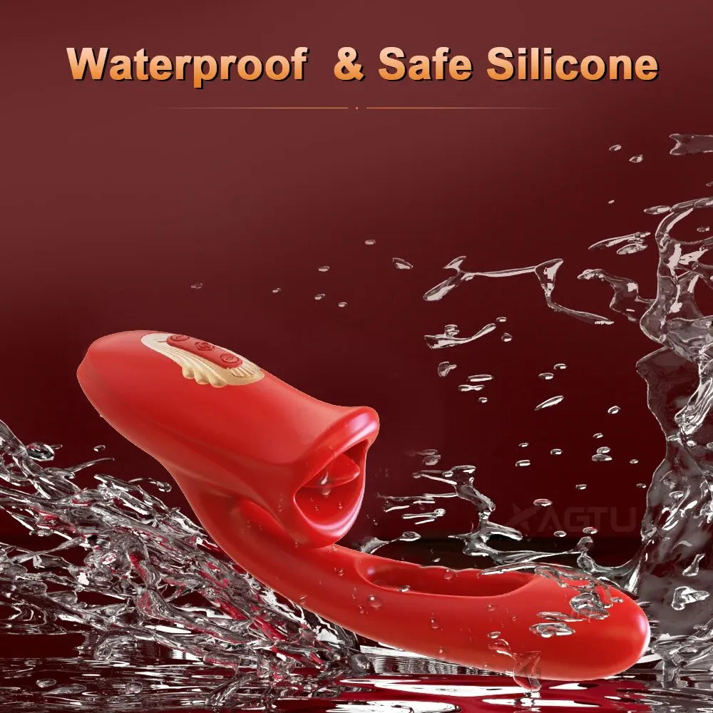 Dual-Action Suction Personal Massager