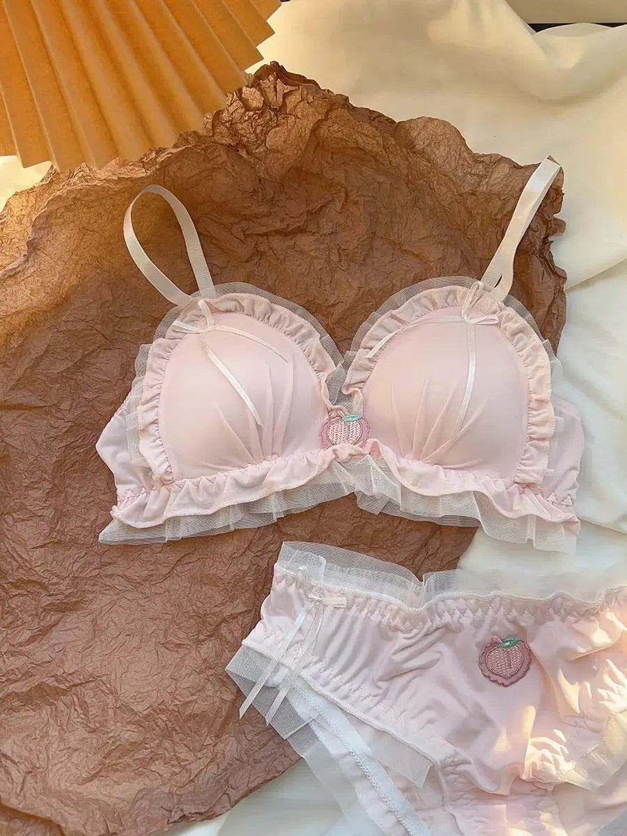 Women's Bow Wireless Padded Bra