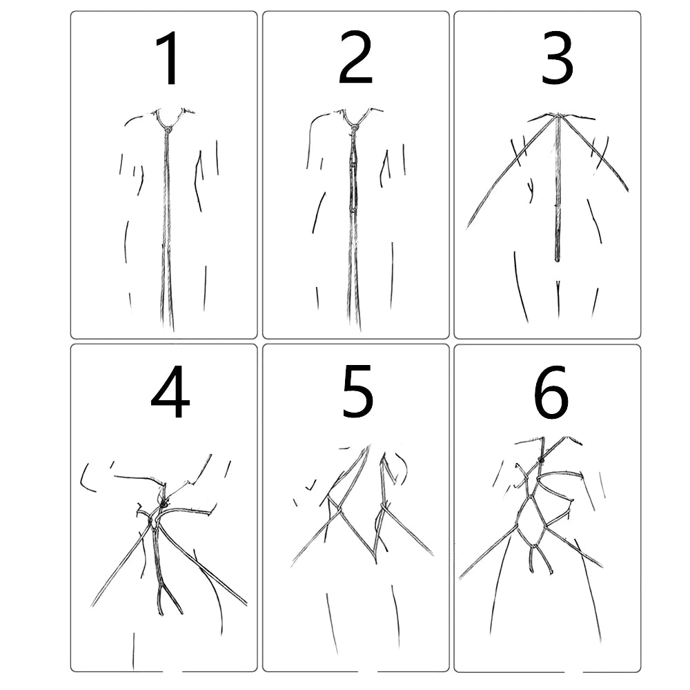 Sex Game Shibari Bondage Rope Restraint Rope Sex Toys for Couples SM Ropes SM Bondage Sex Rope Thickened Soft Cord Bondage