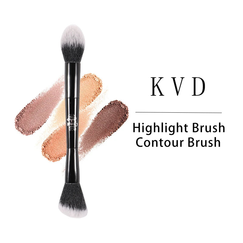 Double-Ended Powder Makeup Brush No. 23