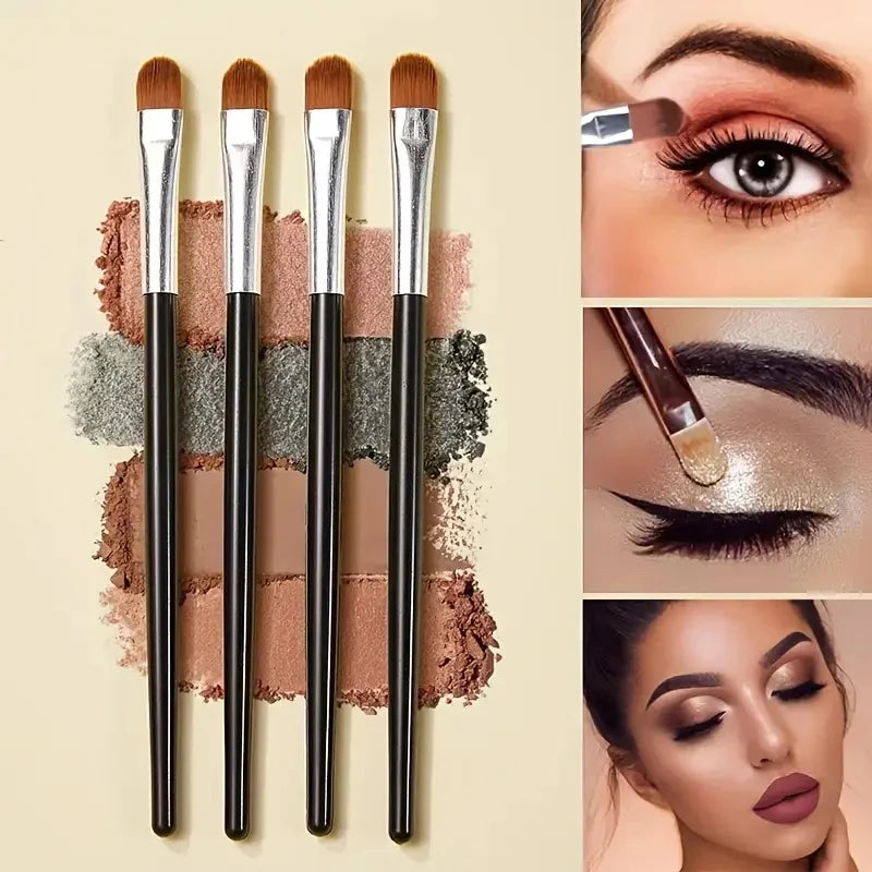 Professional Makeup Brush Set with Sponge & Storage Options