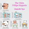 Cute Bubu Dudu Fridge Magnets Kawaii Panda Yier Refrigerator Magnets Sticker Home Decor Sticker Creative Anime Home Accessories