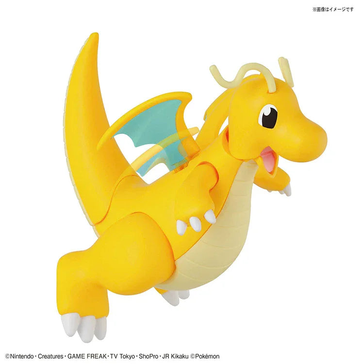 Bandai Original In Stock POKEMON Miraidon Mega Rayquaza Dragonite Charizard Anime Action Figures Assembly Model Ornaments