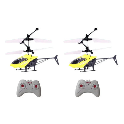 Remote Safe Fall-resistant RC Helicopters Drone Rechargeable Mini RC Drone Children Toys with Random Color Wings