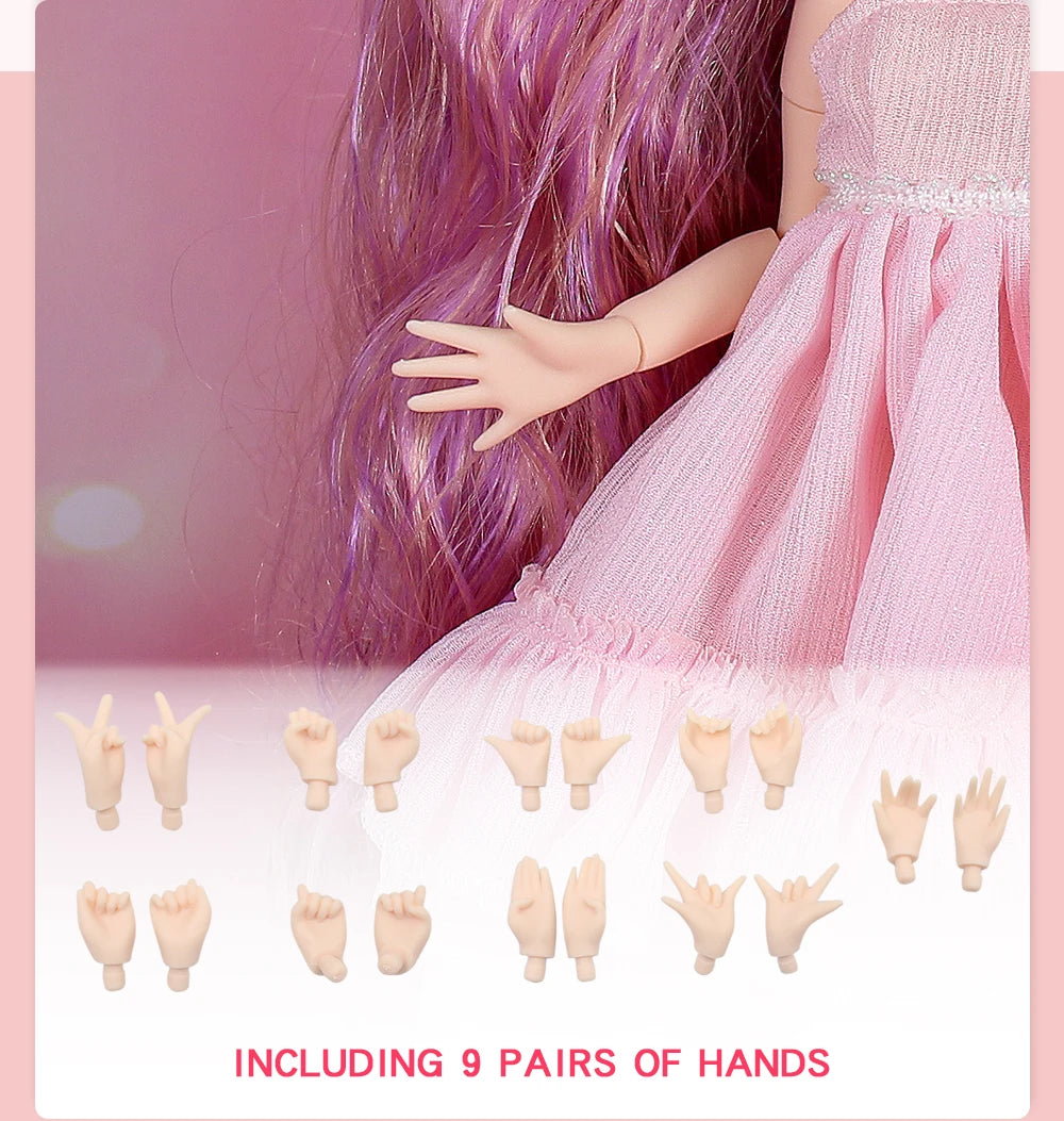 ICY DBS Blyth Doll 1/6 BJD Anime Doll Joint Body White Skin Matte Face Special Combo 30cm TOY