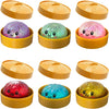 Colorful 6 Styles Glitter Dumpling Glitter Dumpling Squishy with Box Dumplings Sensory Squeeze Toy for Stress Relief Toys