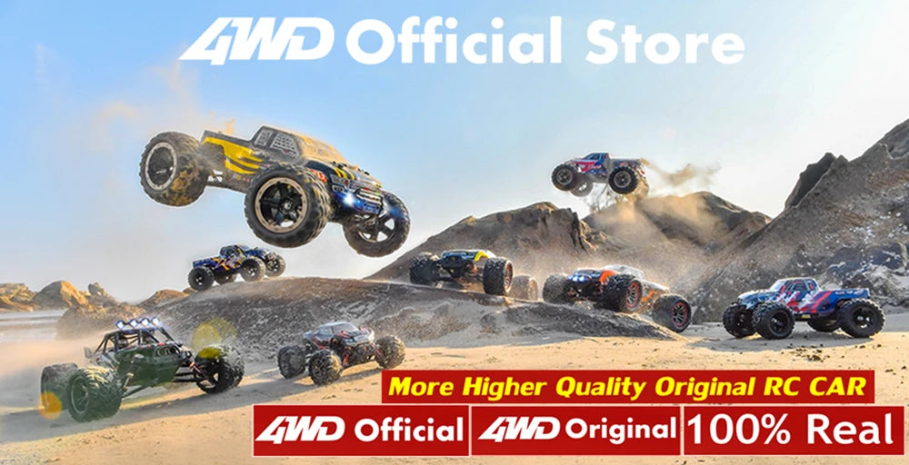 Super Brushless 80KM or 50KM/H 4WD RC Car With LED Remote Control Cars High Speed Drift Racing 4x4 Off Road Truck Kid Adult Toy