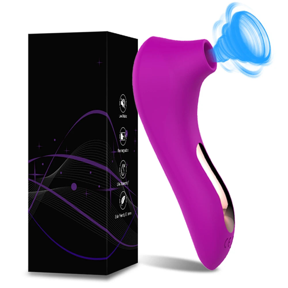 Sucker Clitoris Sucking Adult Supplies Vibrator Female Clit Oral Stimulator Nipple Vagina Sex Toys for Women Masturbator Product