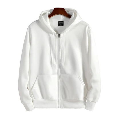 Men's Casual Zip-Up Hoodie