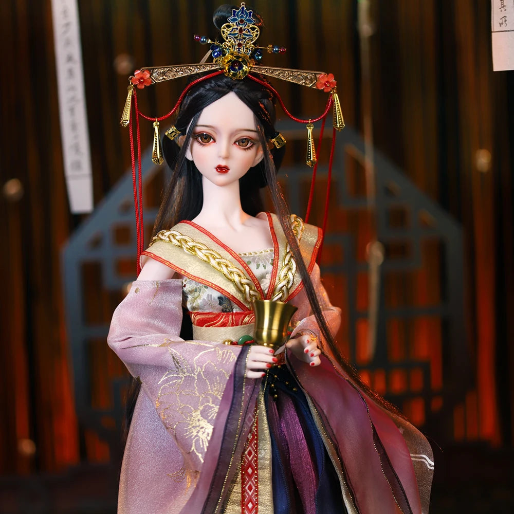 DBS BJD Fantasy Fairy 1/3 Doll Mechanical Body Joints With Makeup Hair Eyes Clothes 62CM Customized Gift SD